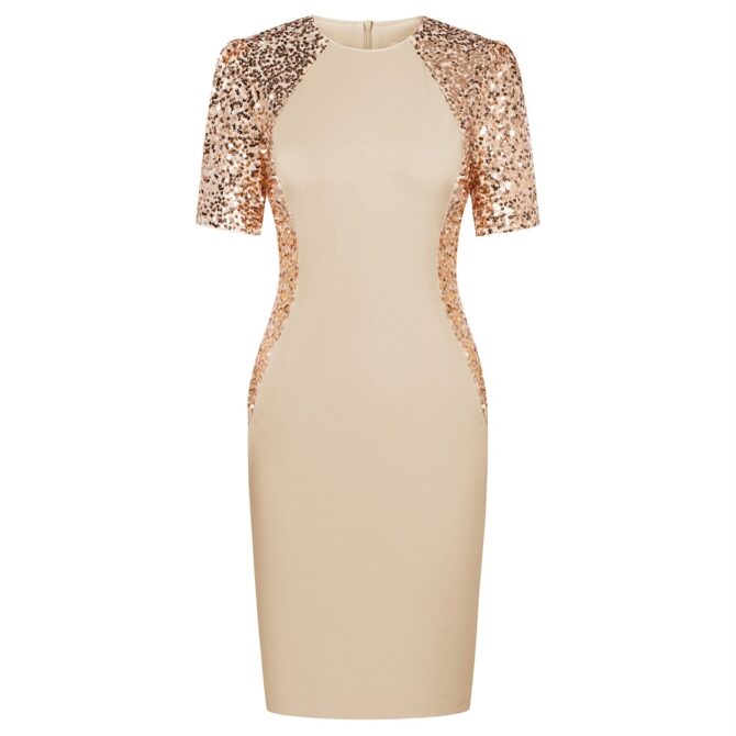 Grace Karin’s Women Sequin Stitched Bodycon Dress- Cocktail/Party Dress